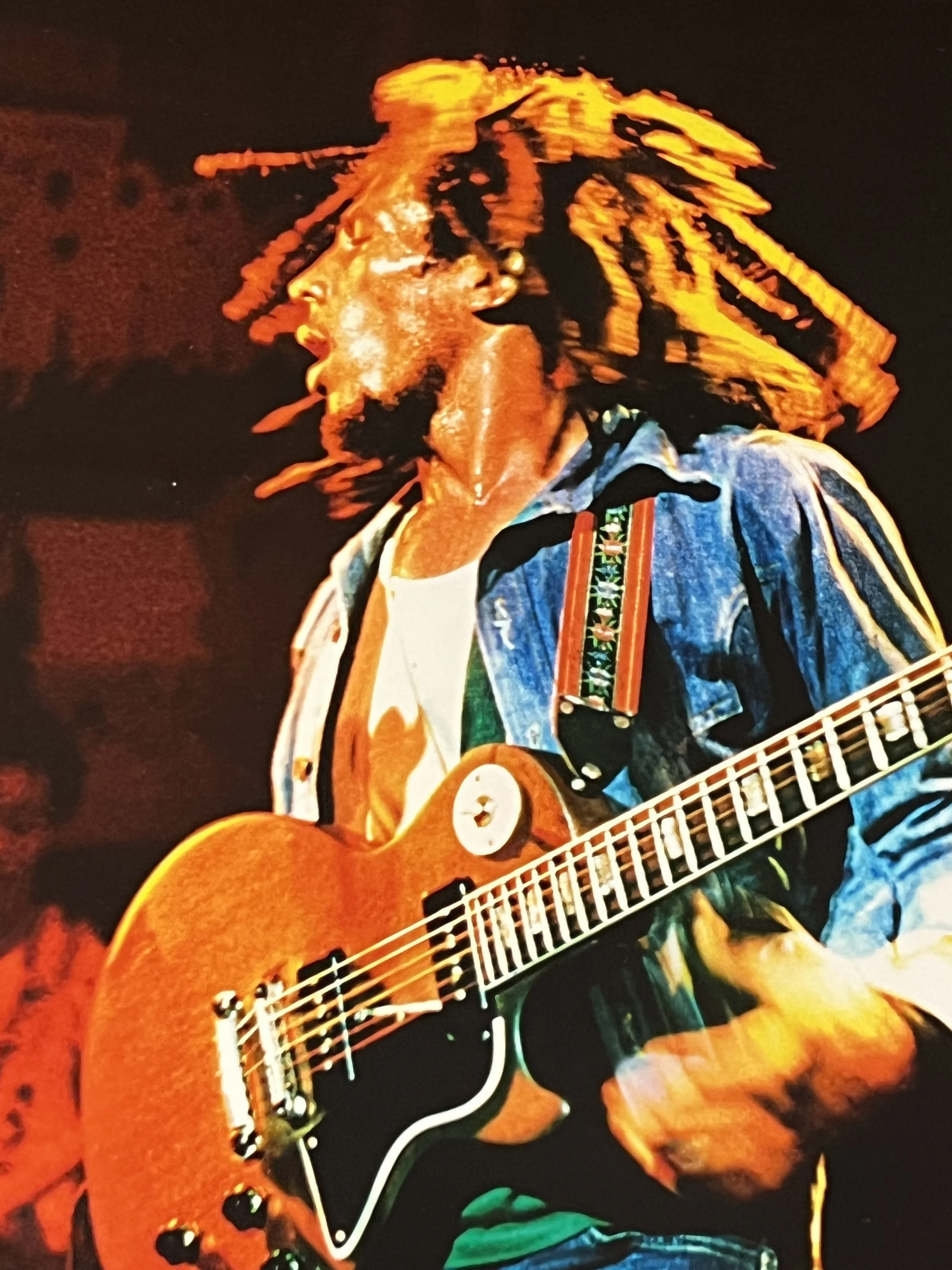 BOB MARLEY July 18 1975 Lyceum London Dennis Morris signed Photo